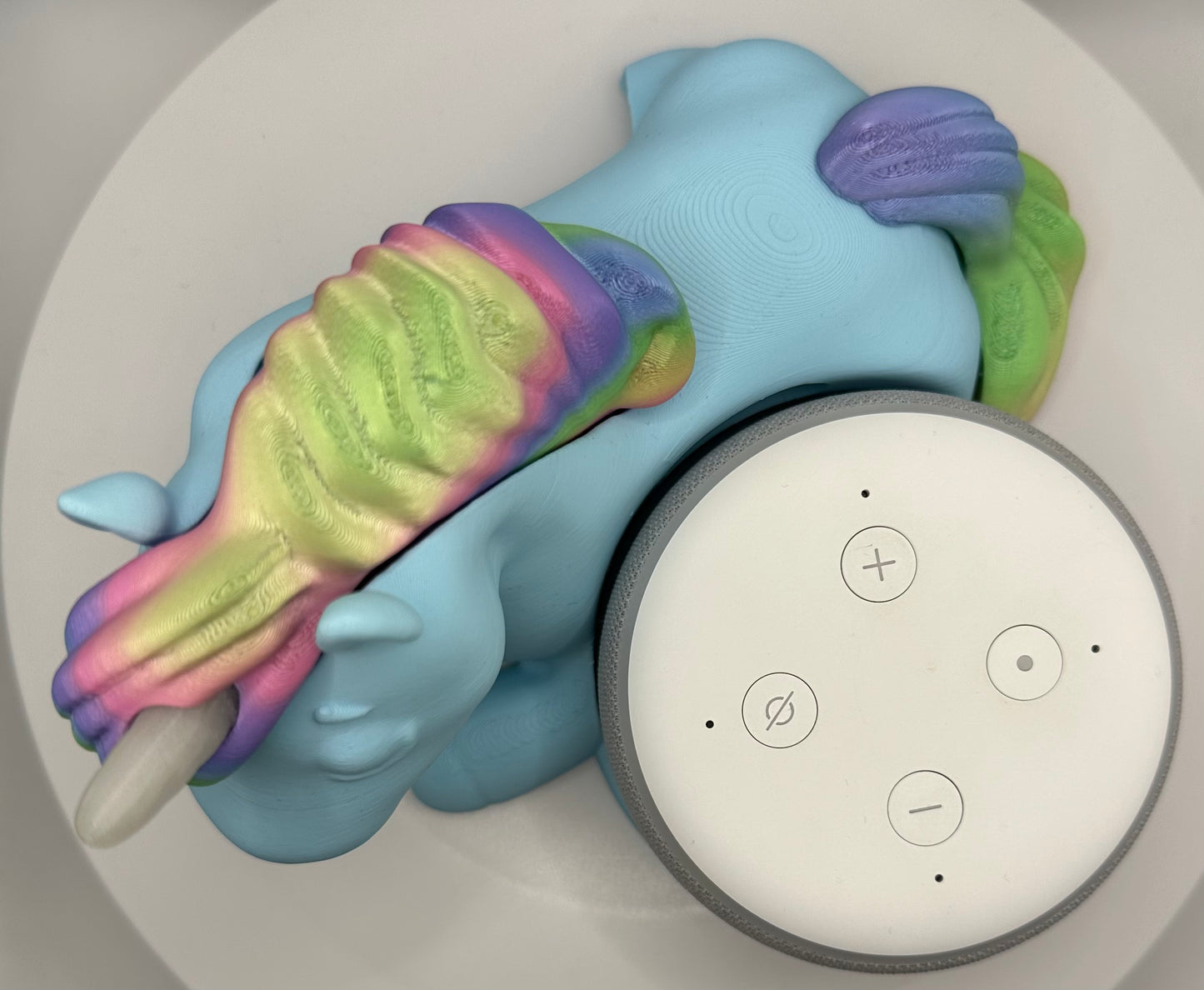 Einhornhalter kompatibel mit der Echo Dot 3. Generation