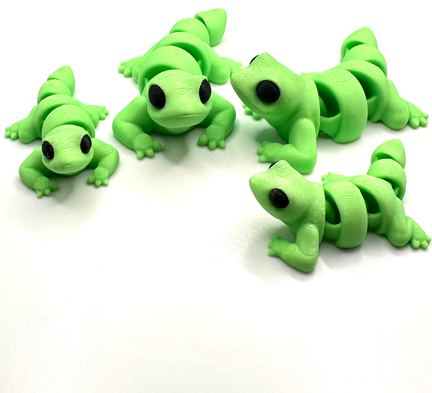 Gecko in 2 Größen Flexi