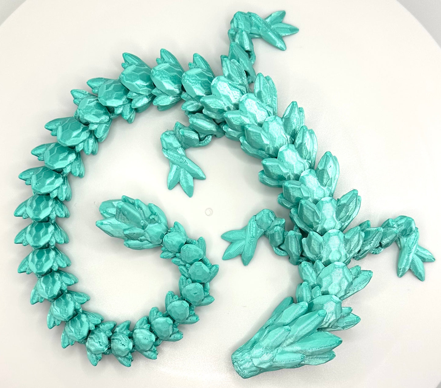 Edelstein Drache ca. 45 cm in verschiedenen Farben
