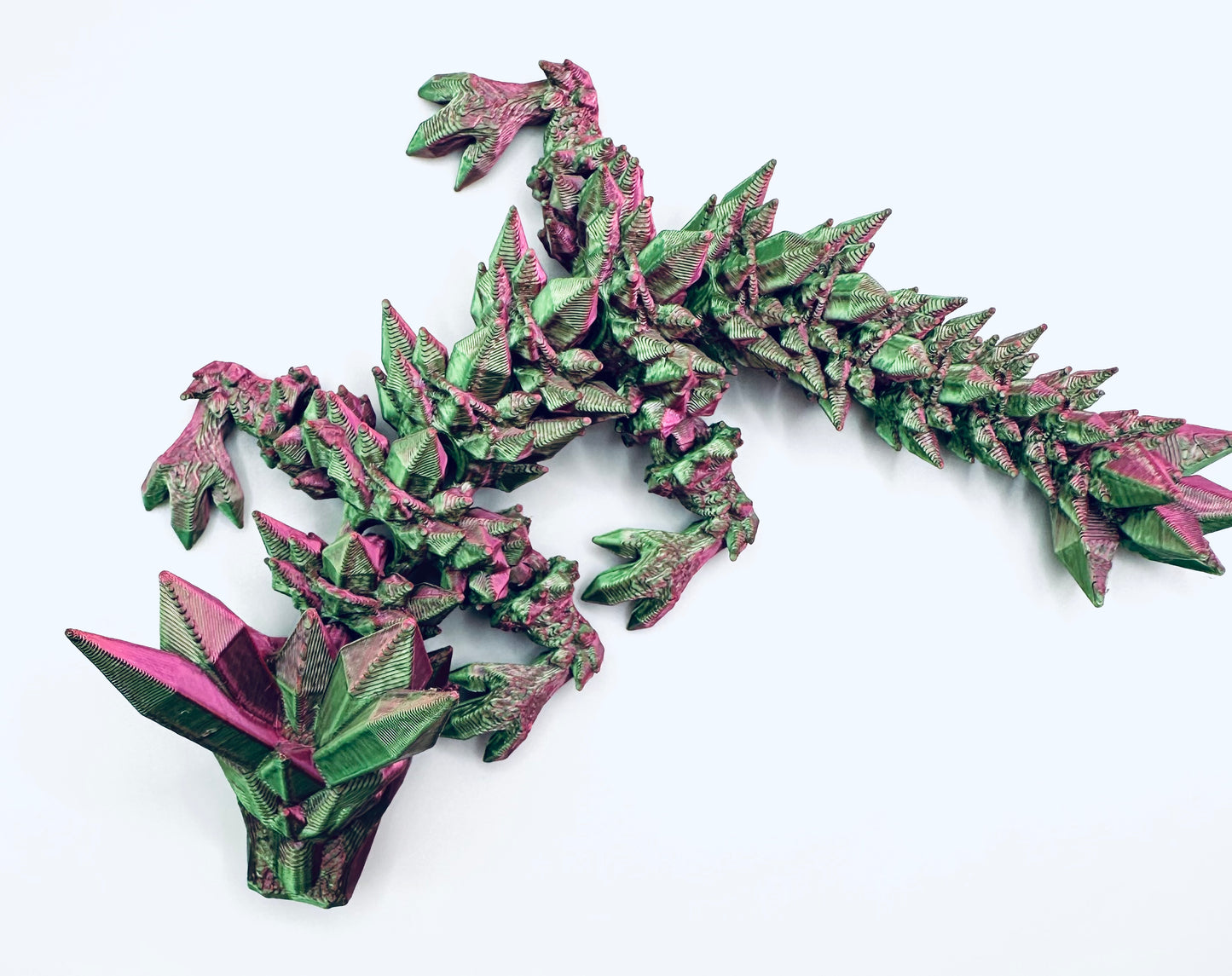 Kristall Baby Drache 18 cm in verschiedenen Farben