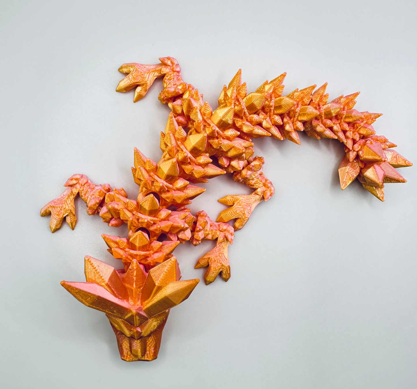 Kristall Baby Drache 18 cm in verschiedenen Farben