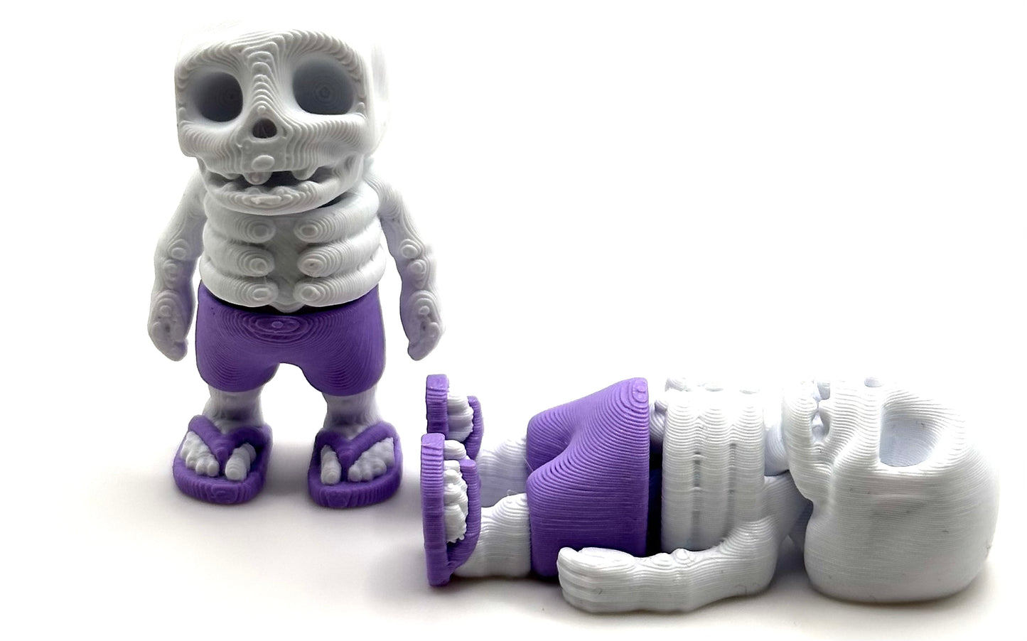 Skelett in 2 Größen Flexi