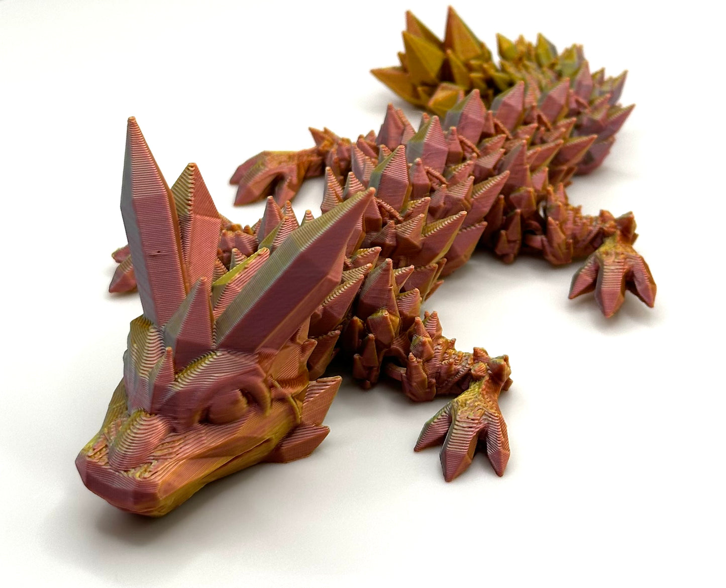 Kristall Baby Drache 18 cm in verschiedenen Farben