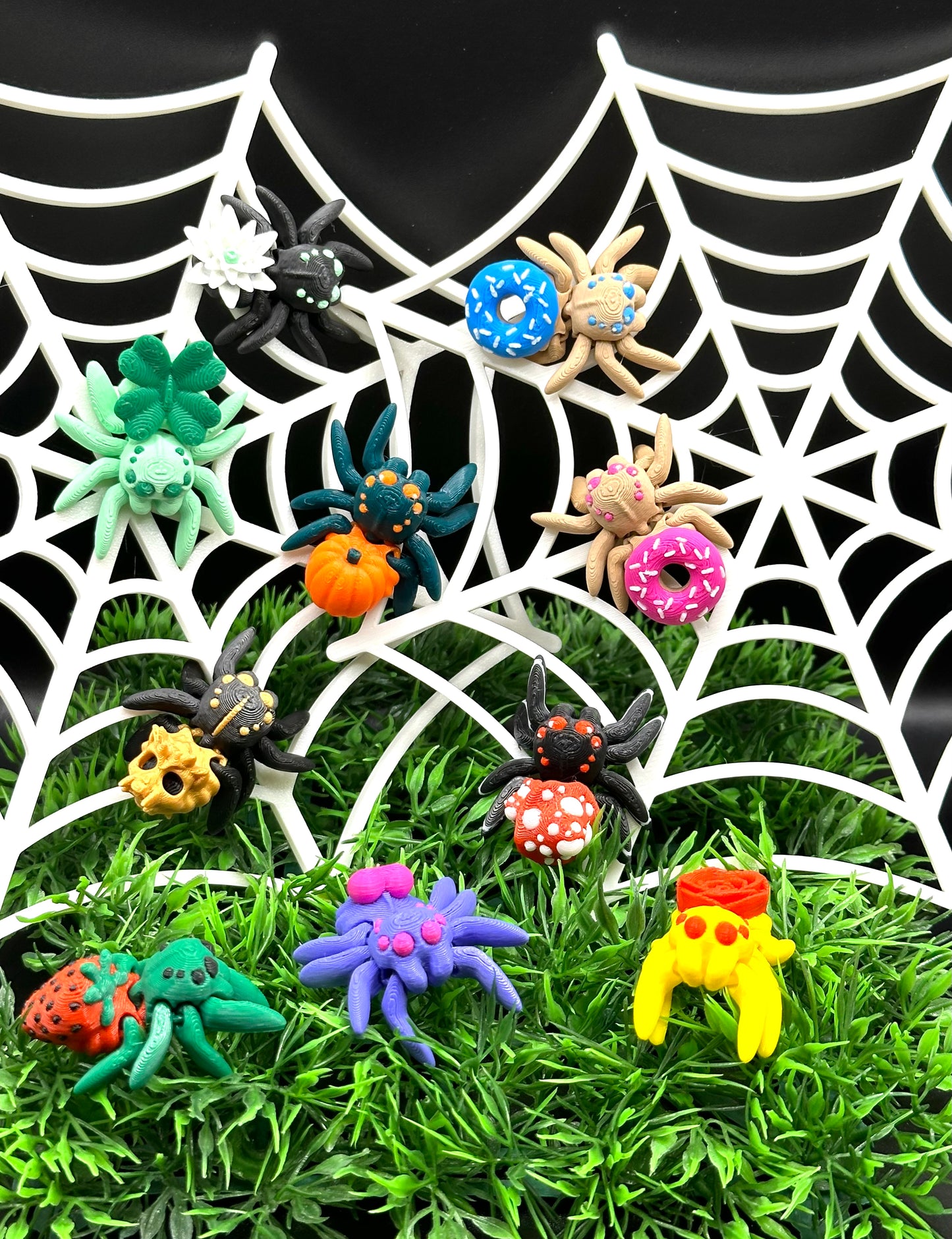 Spinne in verschiedenen Varianten Flexi