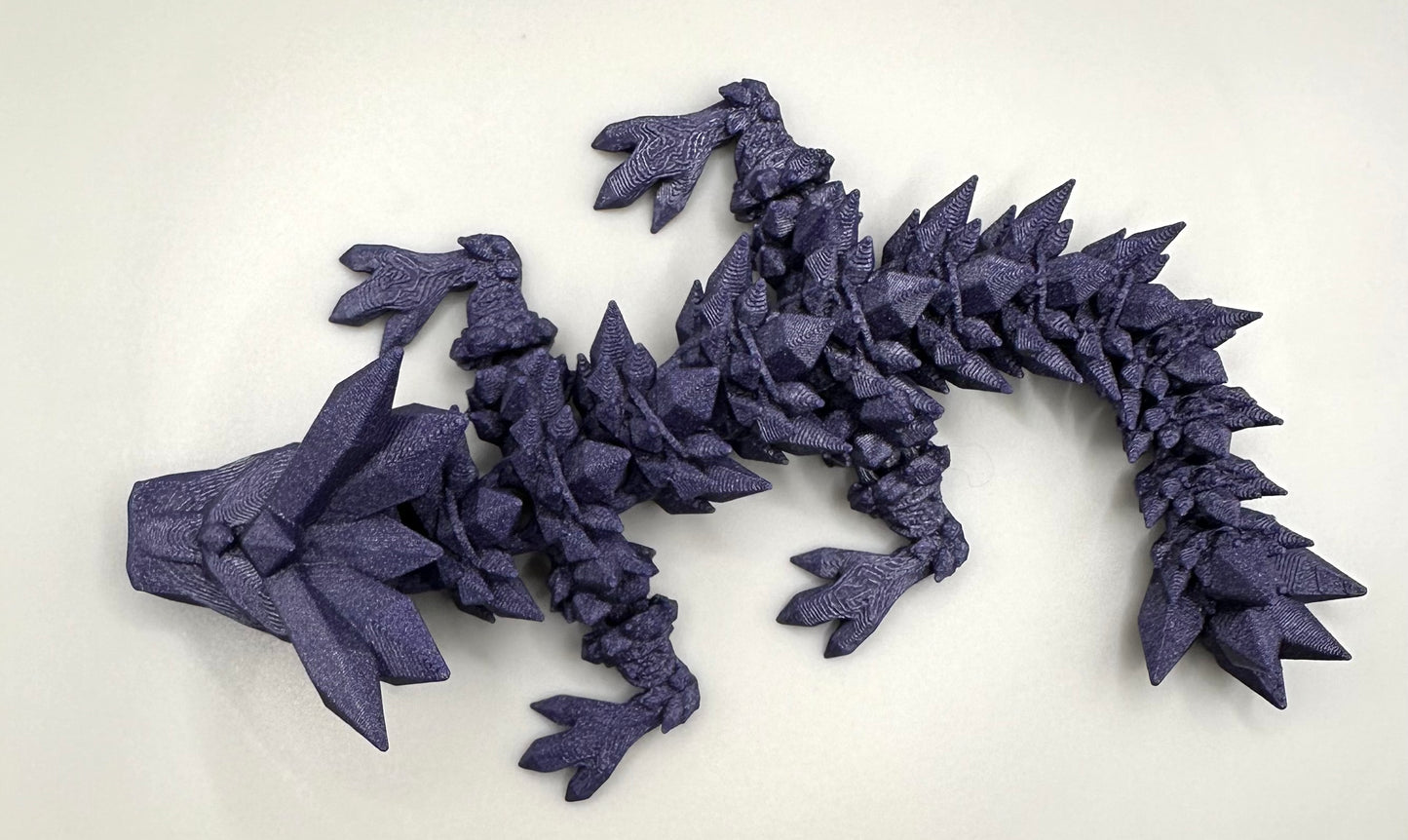 Kristall Baby Drache 18 cm in verschiedenen Farben