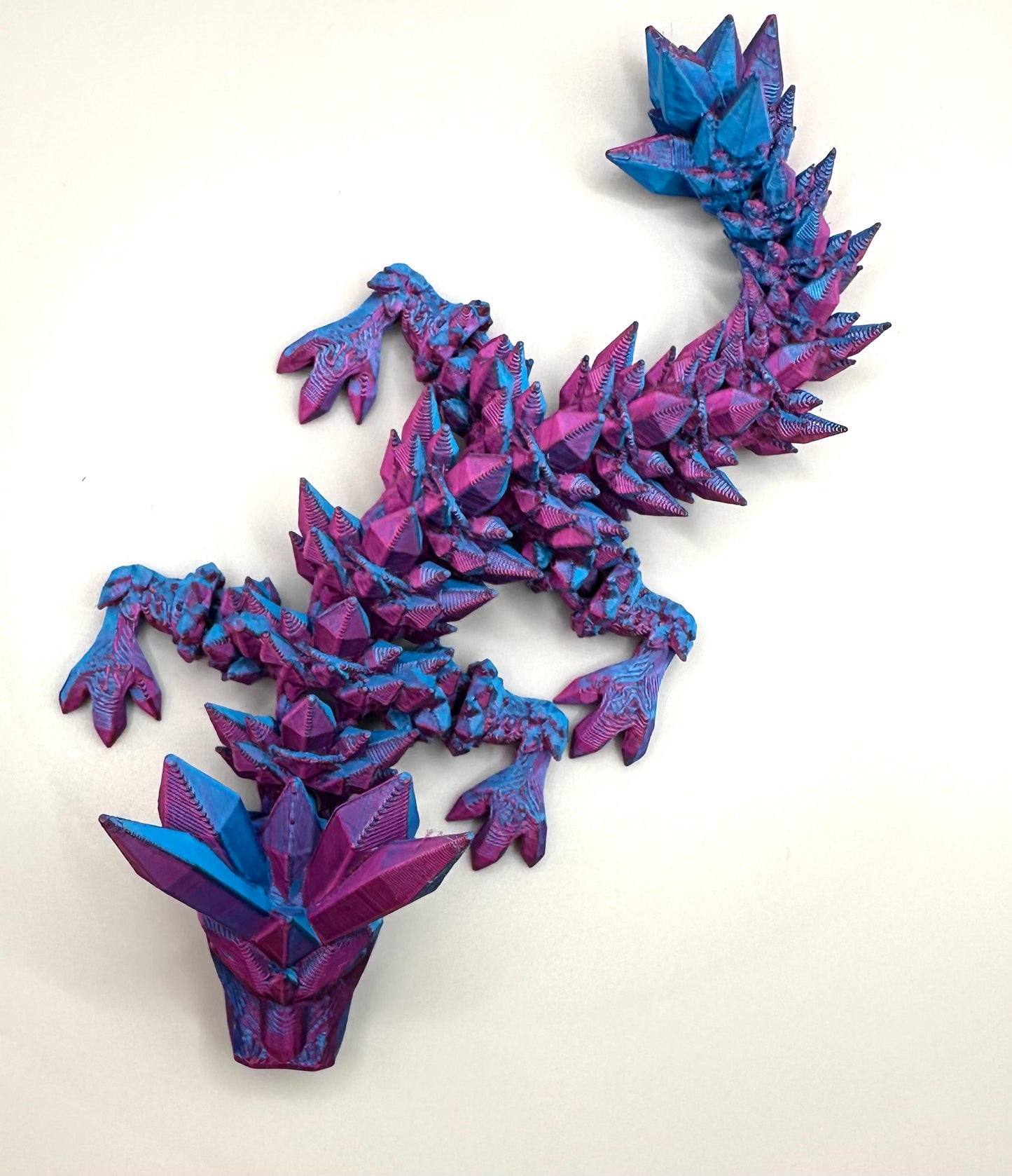 Kristall Baby Drache 18 cm in verschiedenen Farben