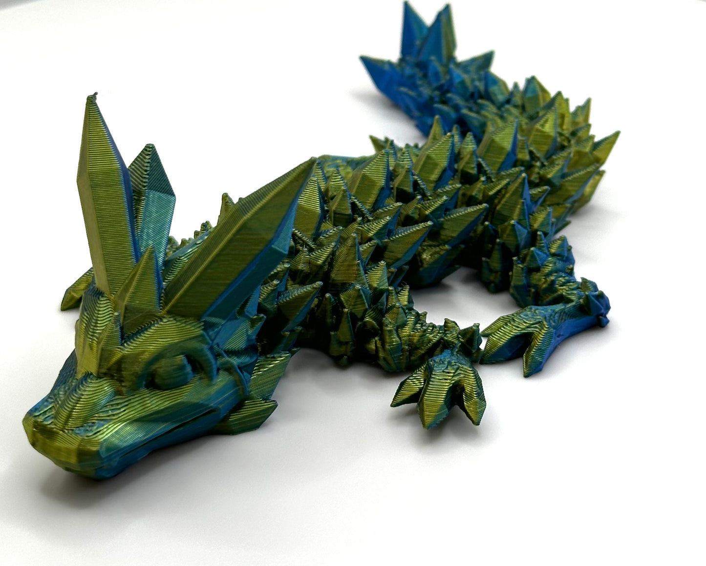 Kristall Baby Drache 18 cm in verschiedenen Farben