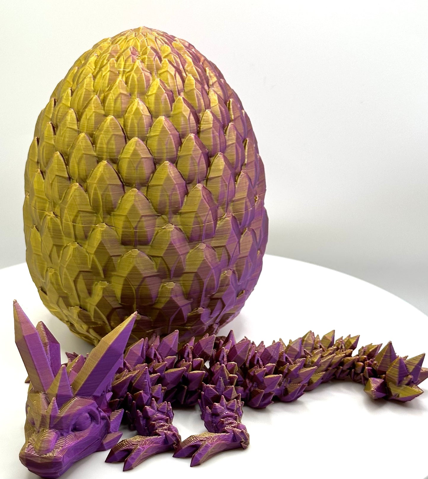Kristall Ei Groß ca. 13 cm in verschiedenen Farben
