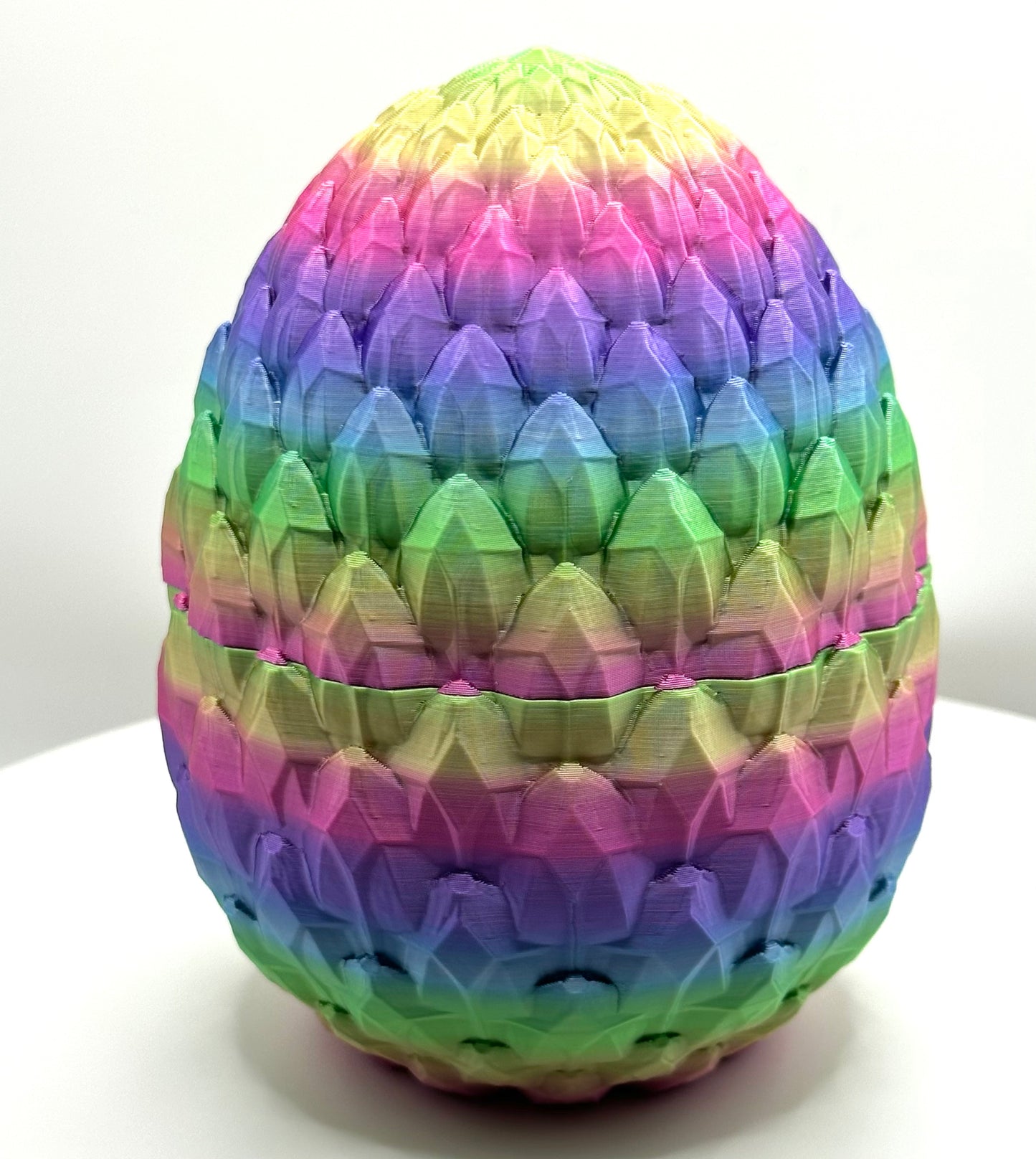 Kristall Ei Groß ca. 13 cm in verschiedenen Farben