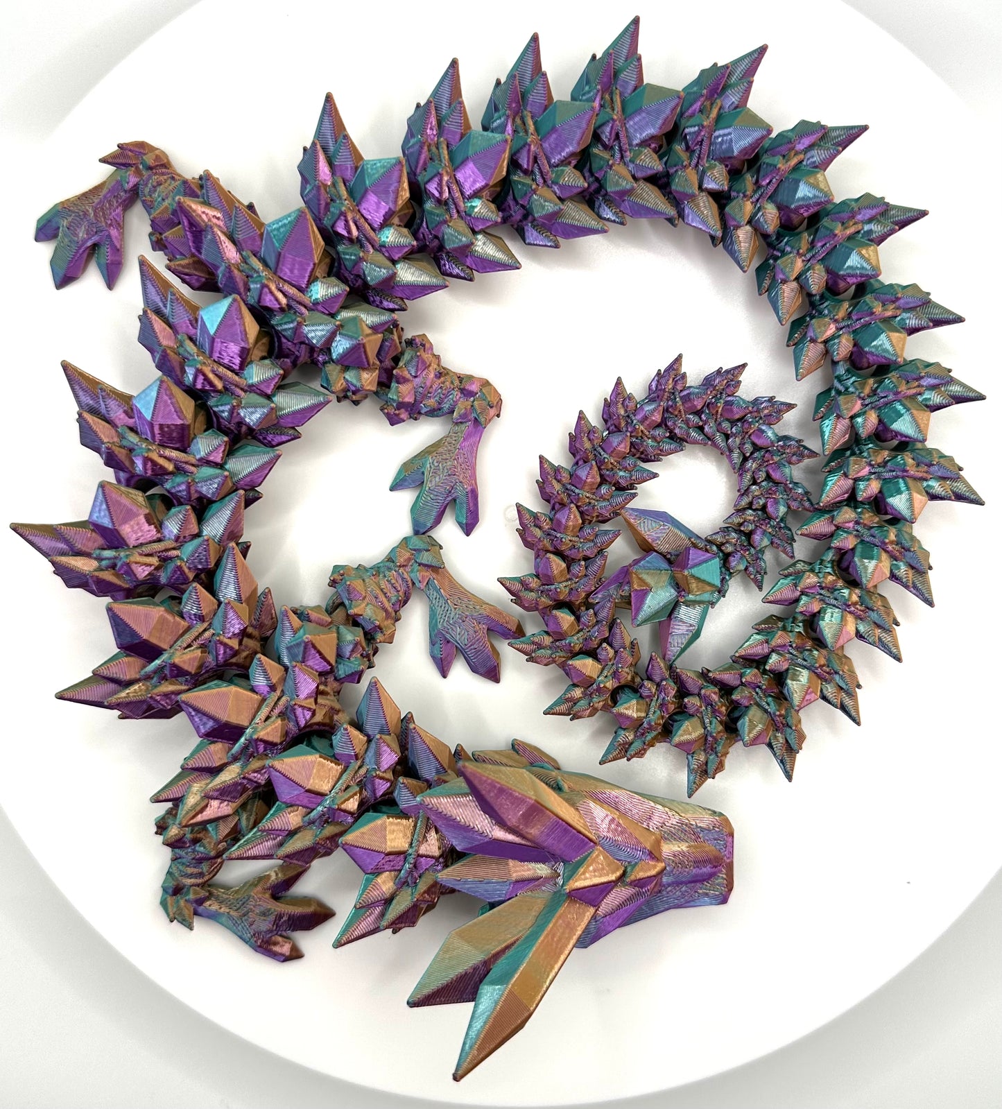 Kristall Drache ca. 62.5 cm in verschiedenen Farben