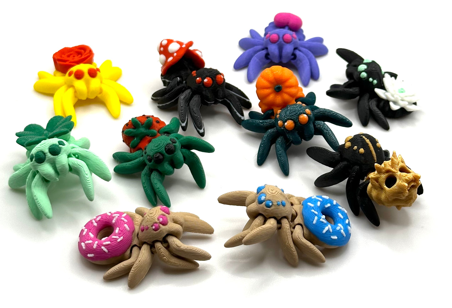 Spinne in verschiedenen Varianten Flexi