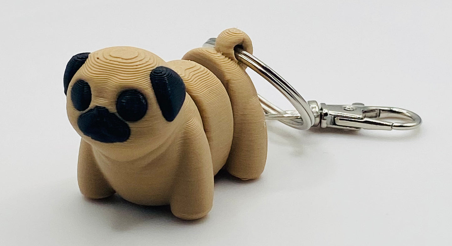 Schlüsselanhänger Mops