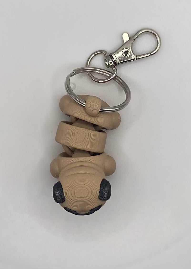 Schlüsselanhänger Mops