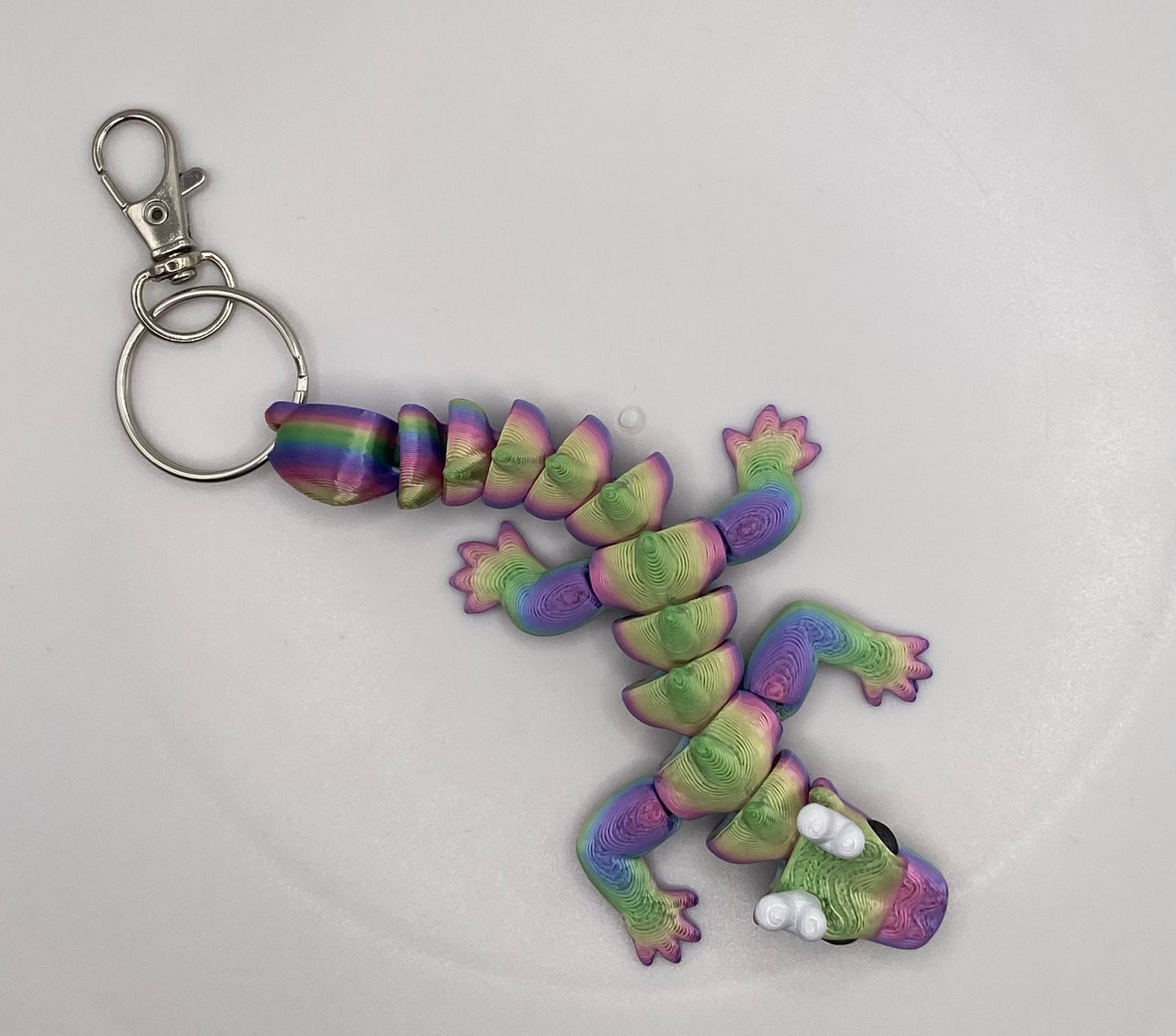 Schlüsselanhänger Drache Rainbow