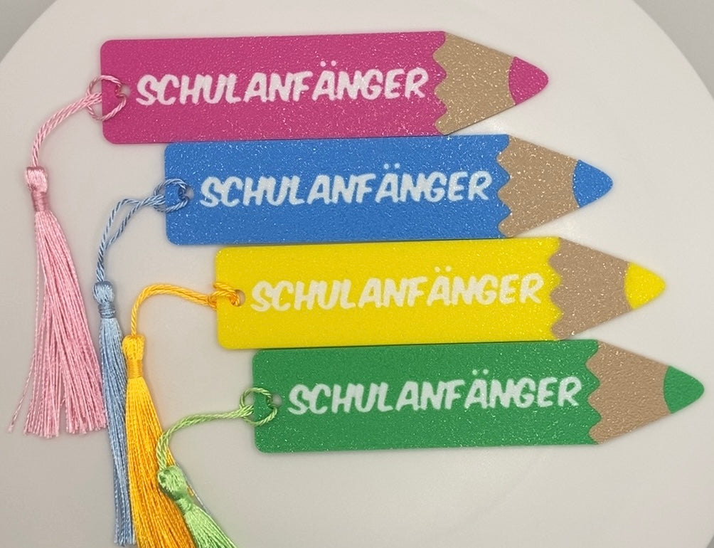Lesezeichen in verschiedenen Ausführungen