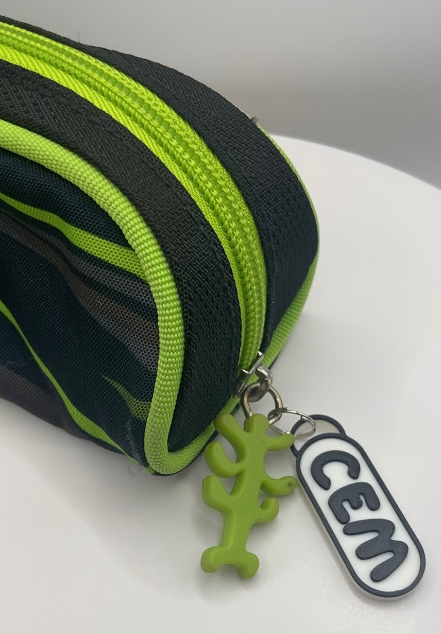 Anhänger Name 5 Stück personalisierte Zipper zweifarbig