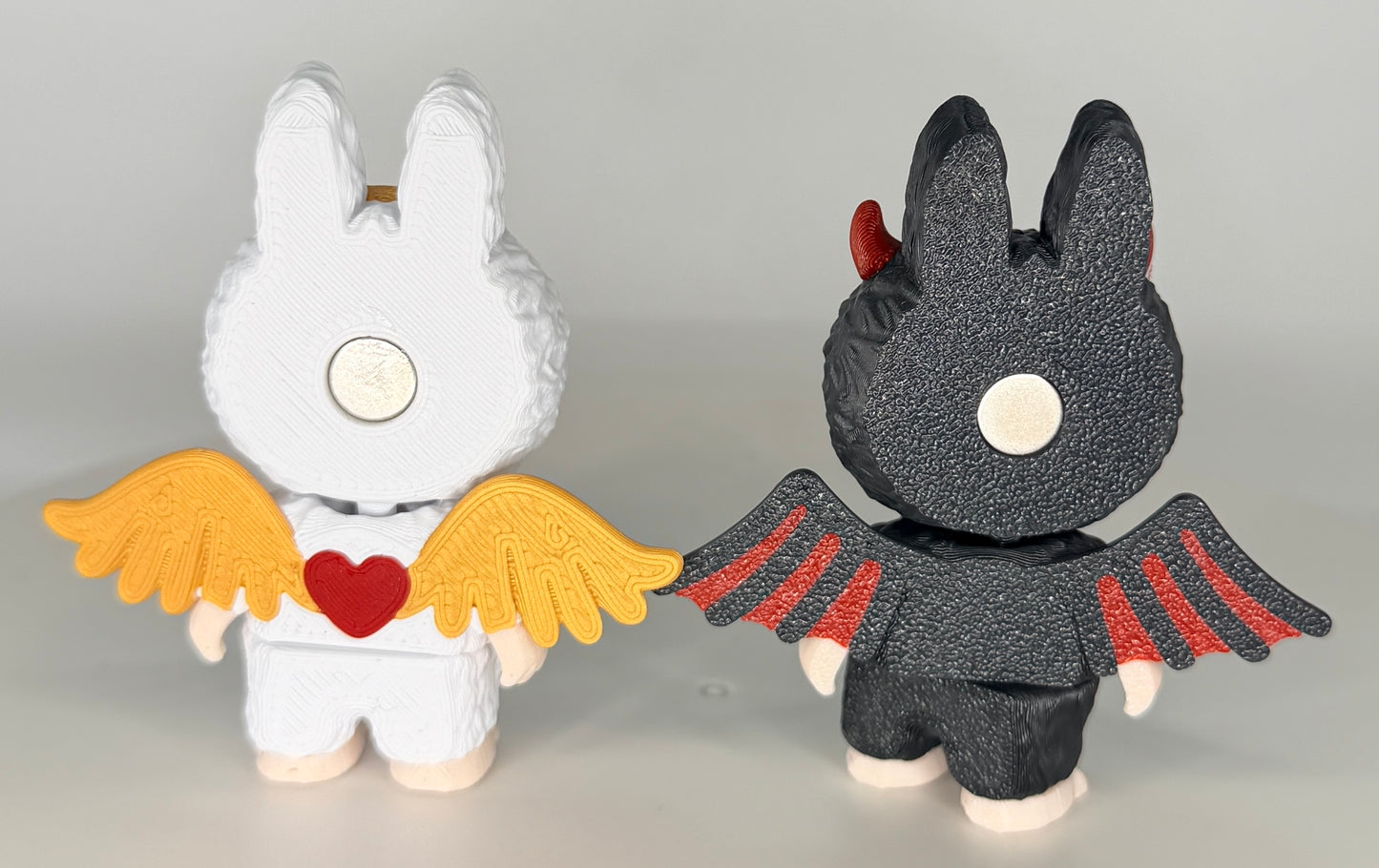 LABUBU Magnete Engel & Teufel im Set