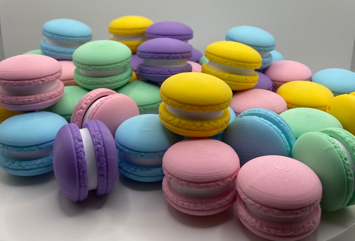 Fidget-Clicker Macarons