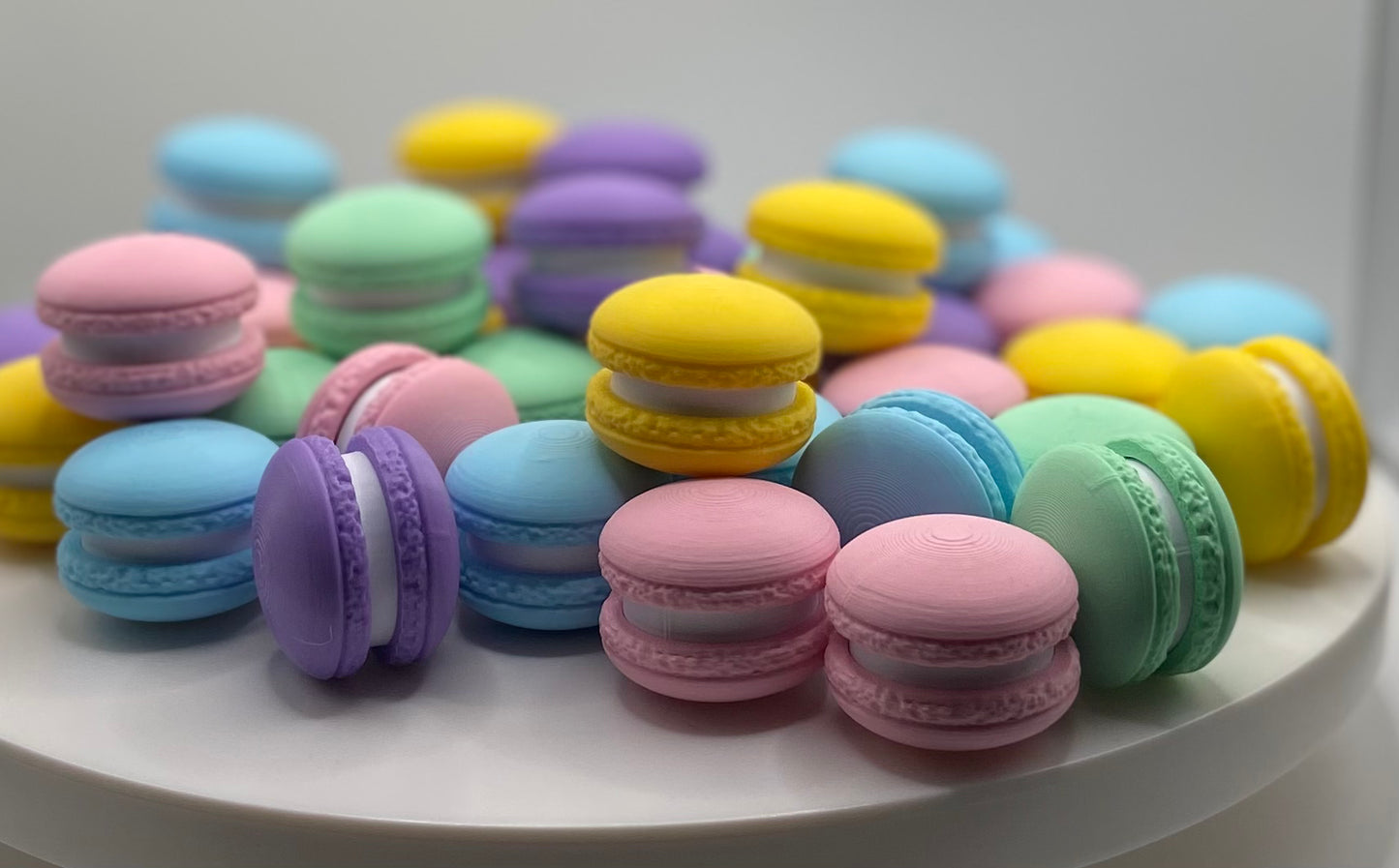Fidget-Clicker Macarons