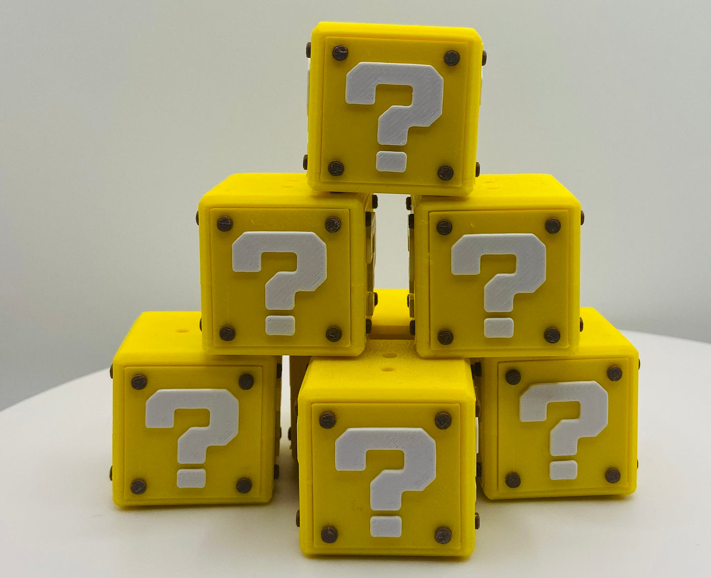 Fidget-Clicker Fragezeichen-Block