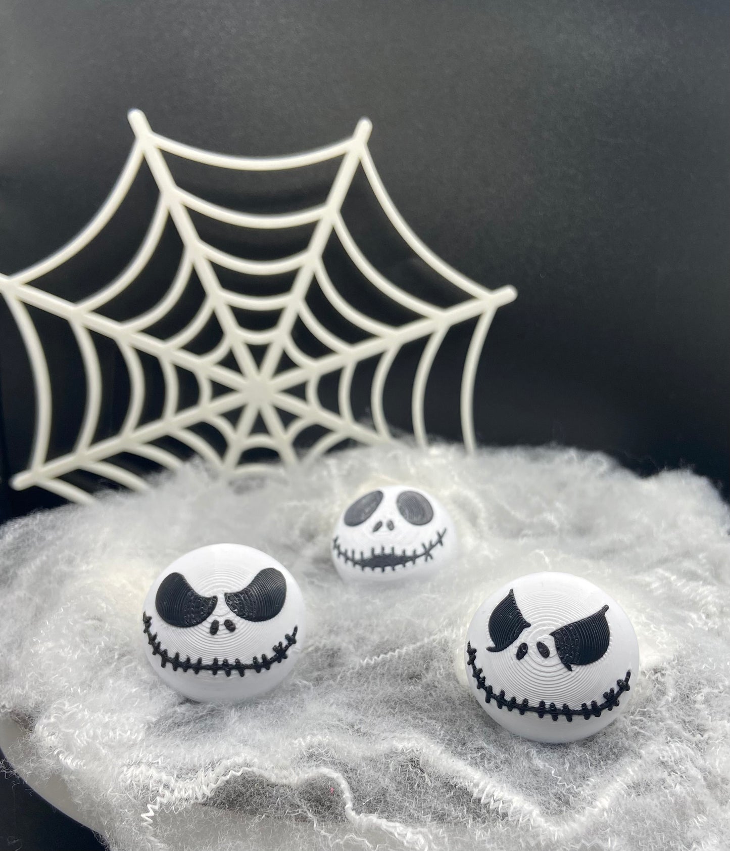 3D-gedruckte Halloween Clicker Köpfe – 3er-Pack