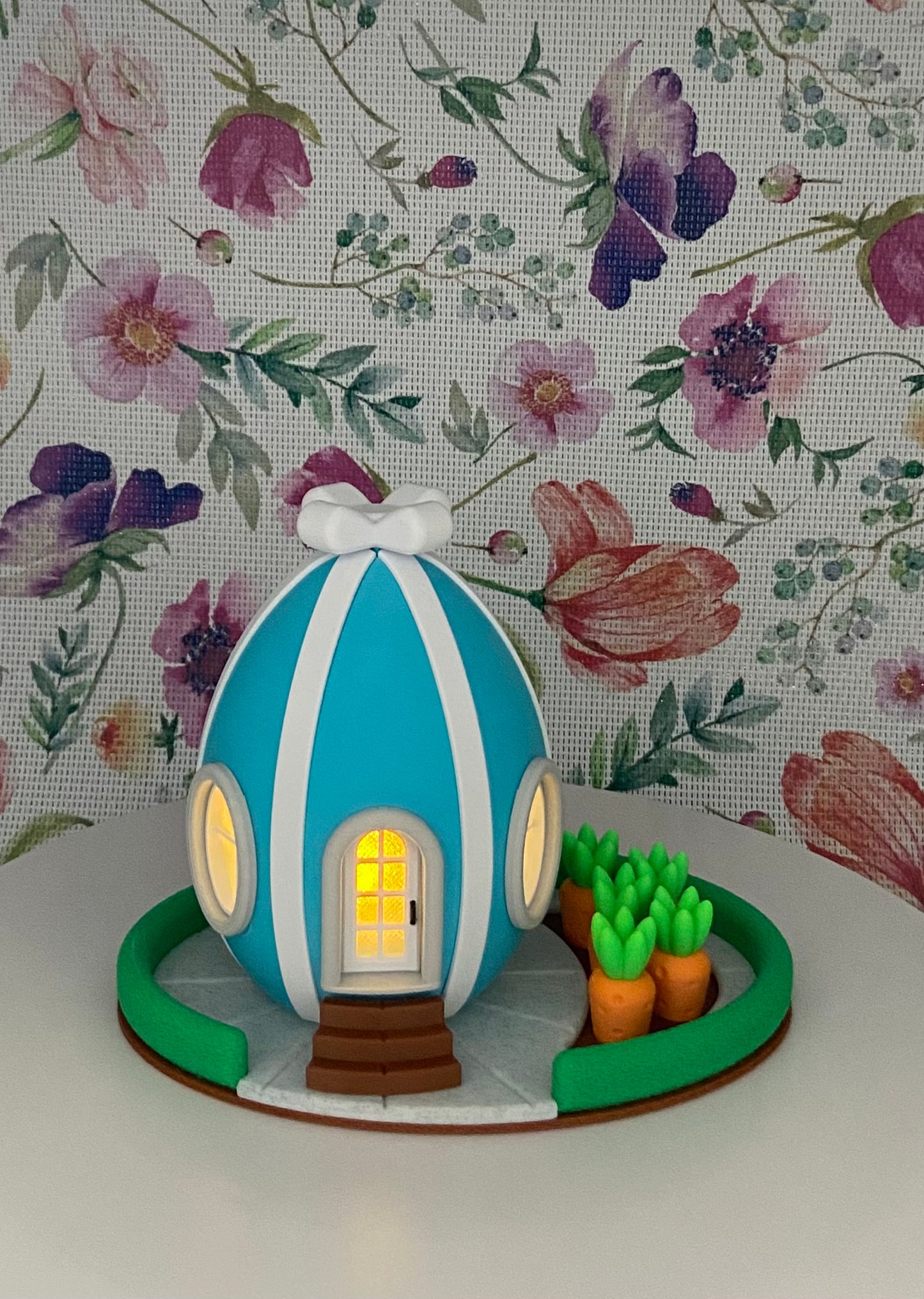 ✨ LED-Teelichthaus mit Möhrchen ✨