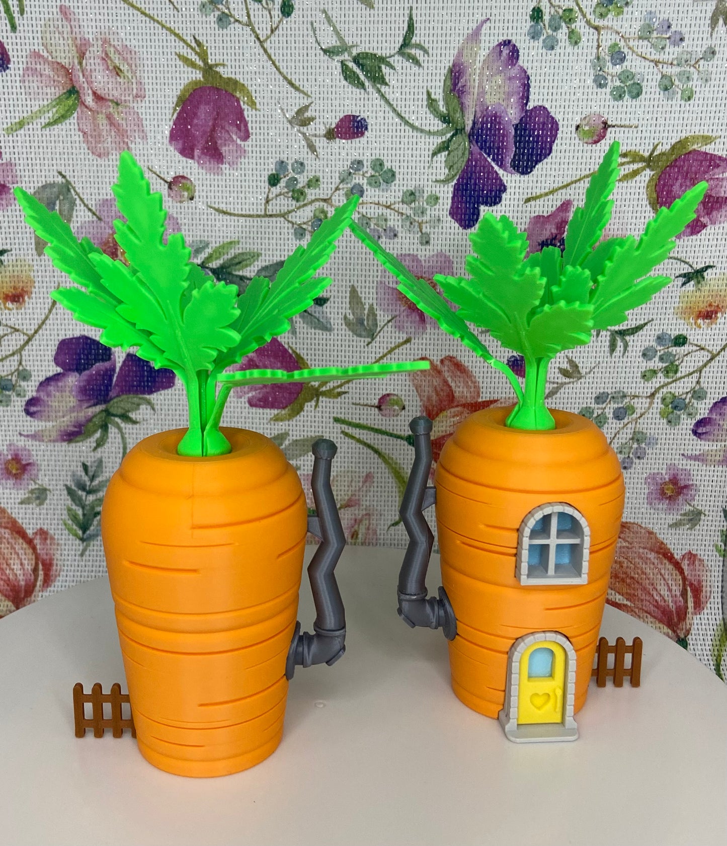 🥕 Karotten-Haus - verspielte Deko 🥕