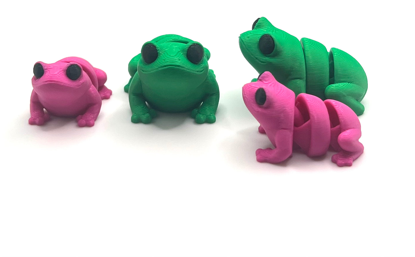 Frosch in verschiedenen Variationen Flexi