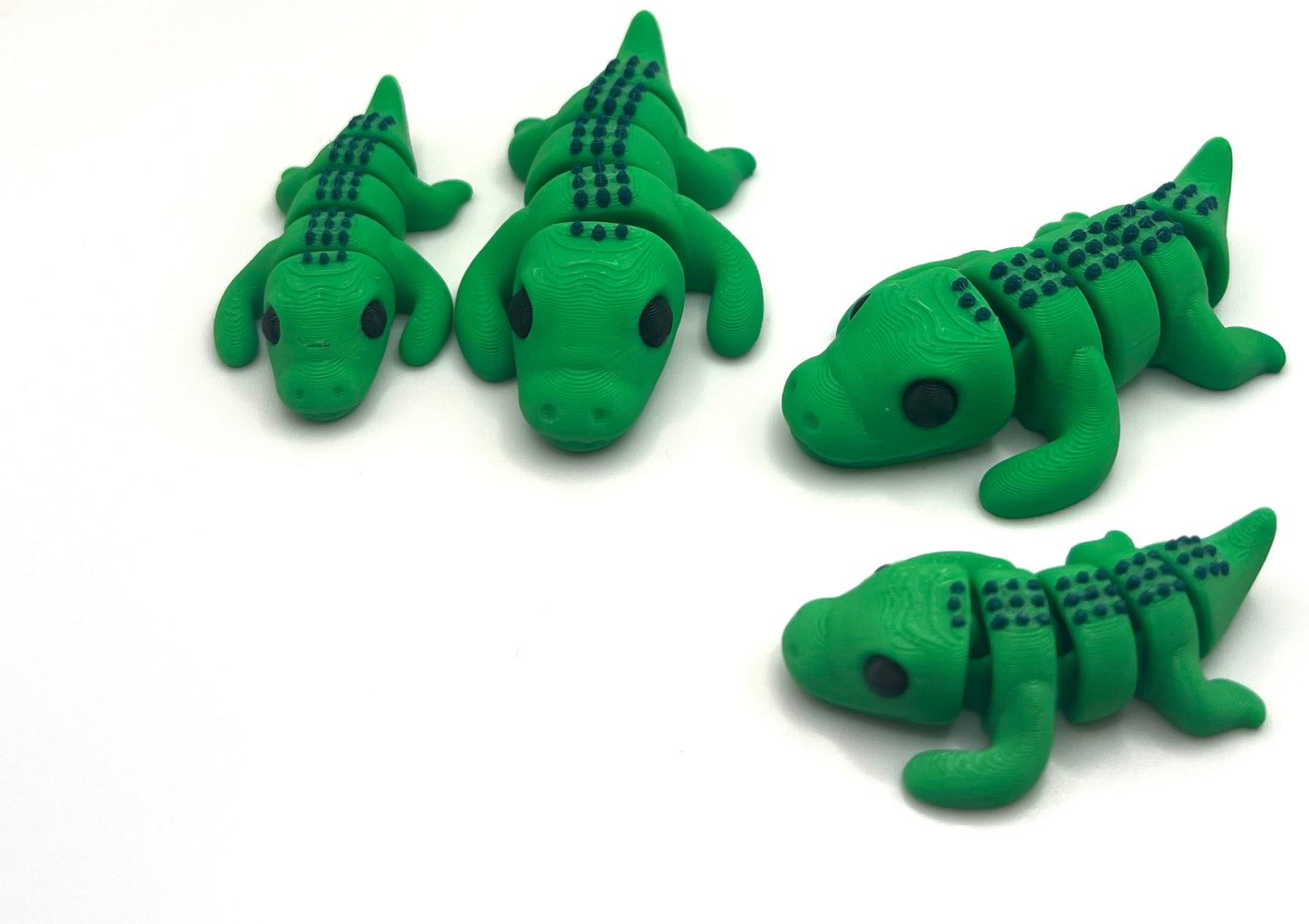 Krokodil in 2 Größen Flexi