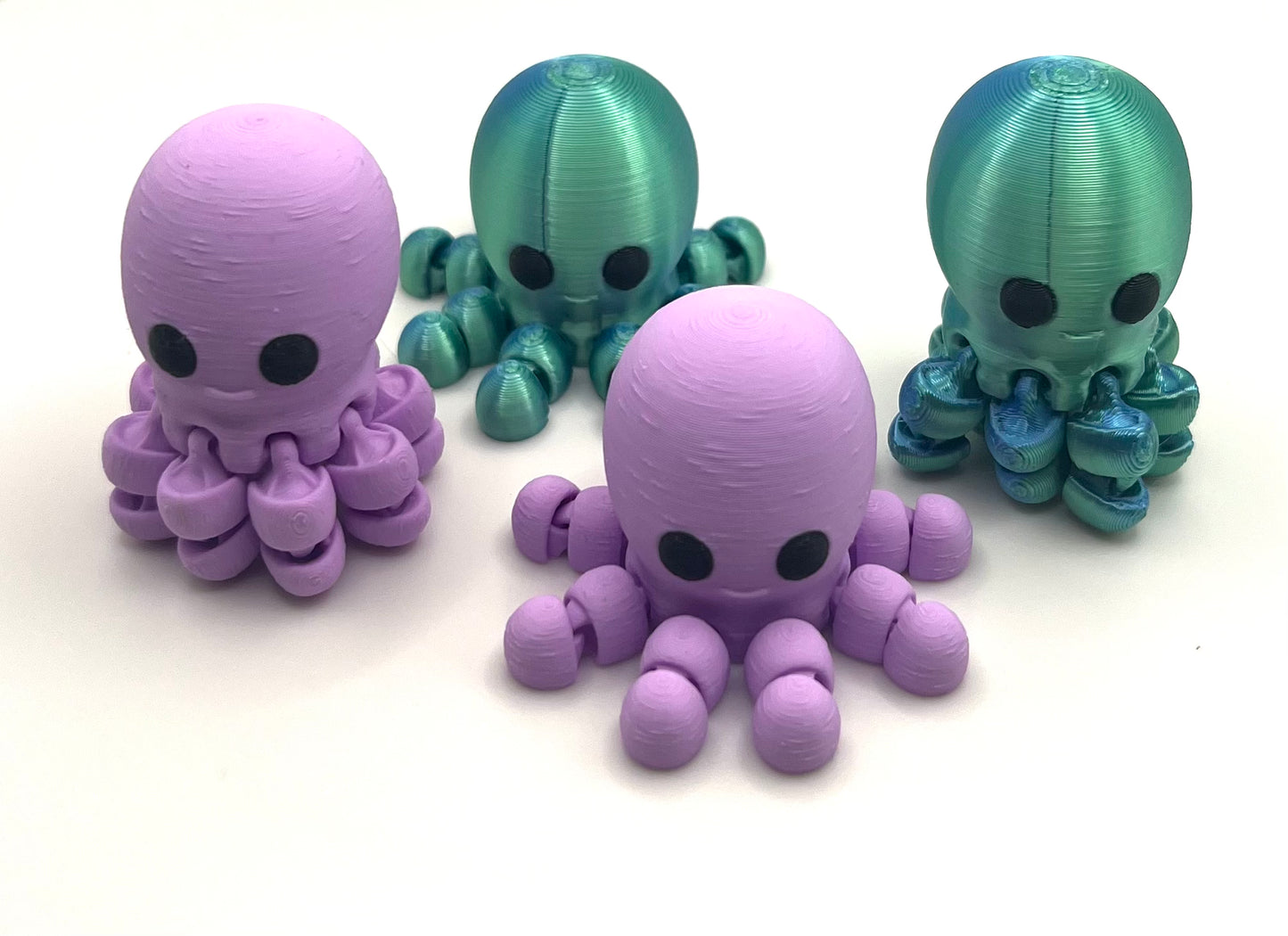 Oktopus in 2 Farben Flexi