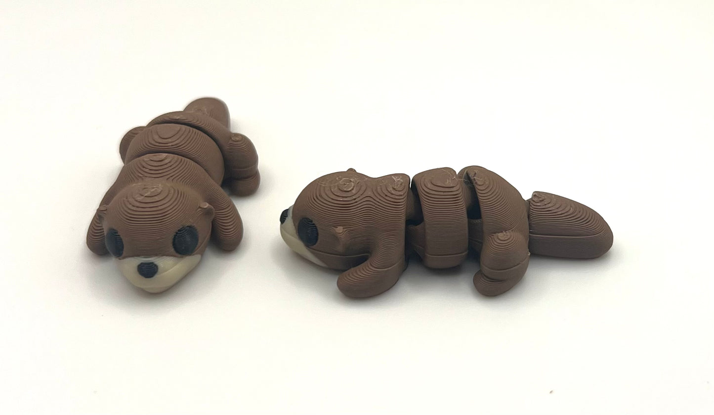 Otter in verschiedenen Varianten Flexi