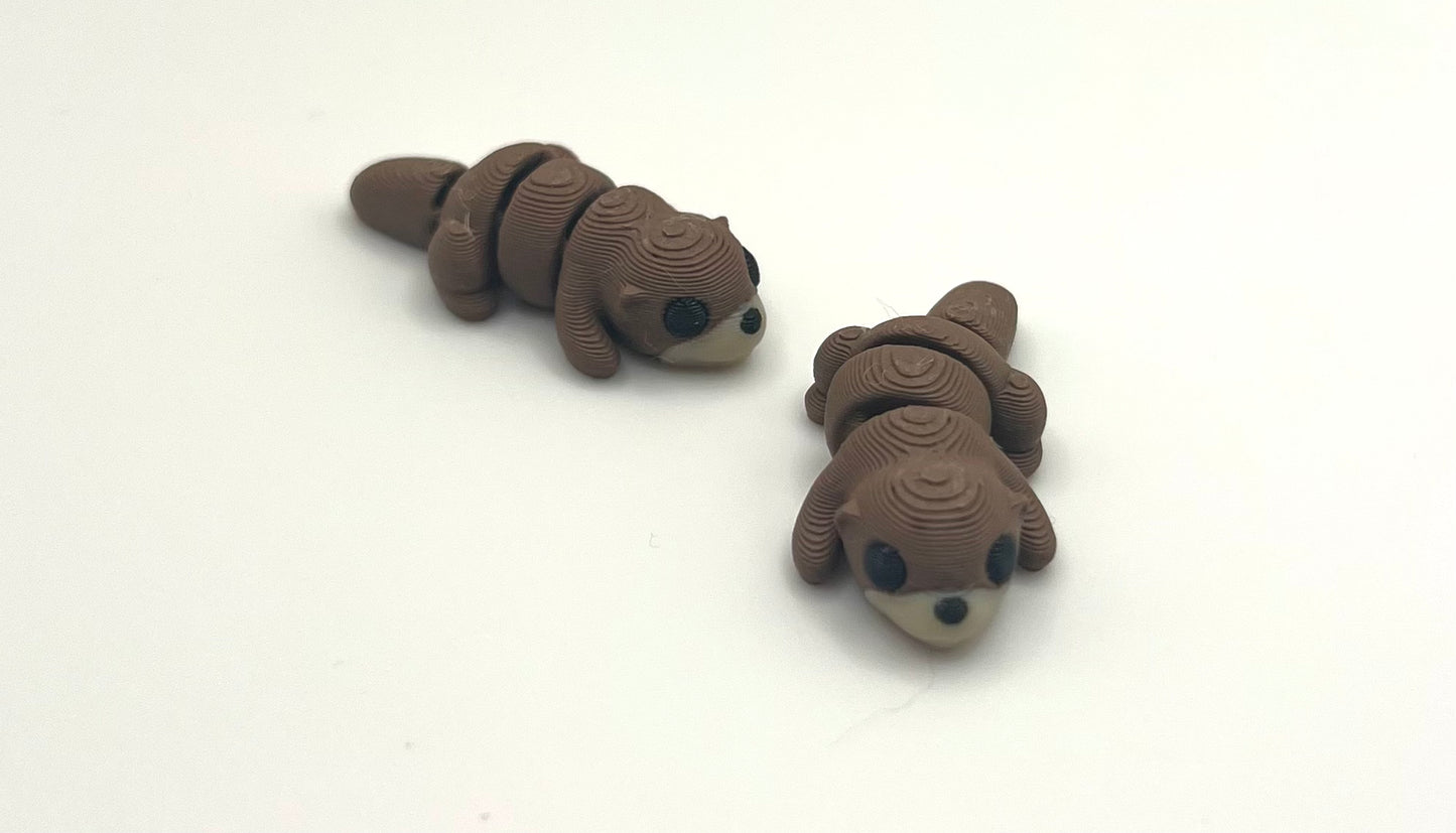 Otter in verschiedenen Varianten Flexi