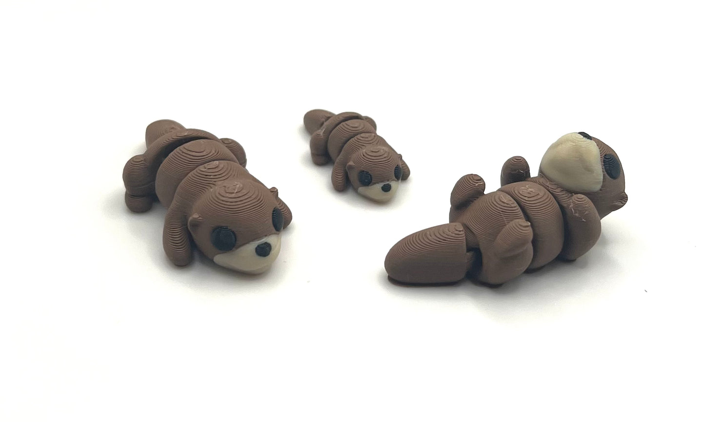 Otter in verschiedenen Varianten Flexi