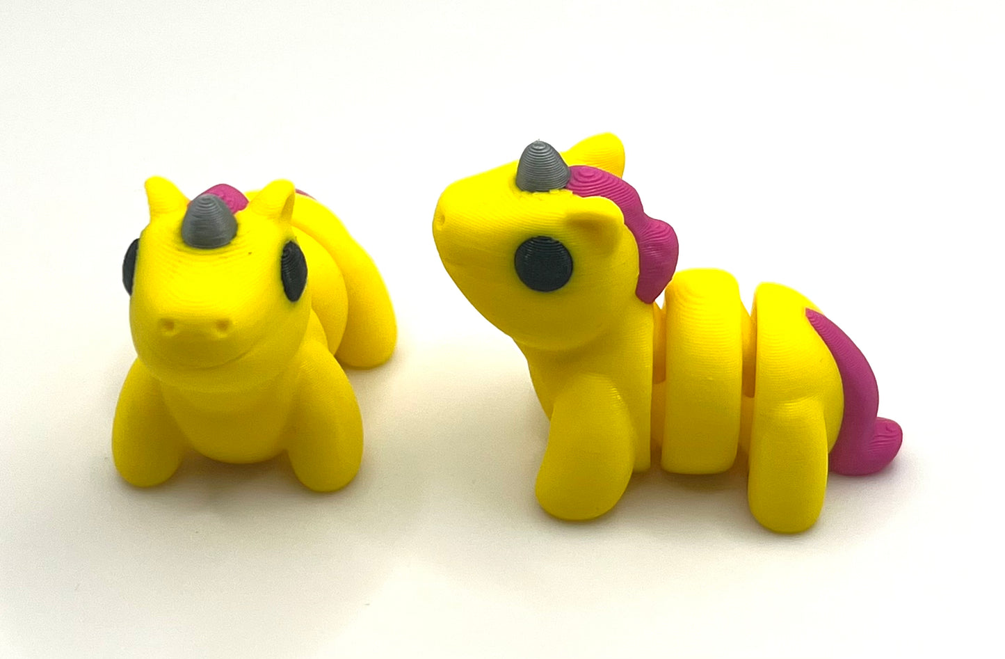 Einhorn in verschiedenen Varianten Flexi