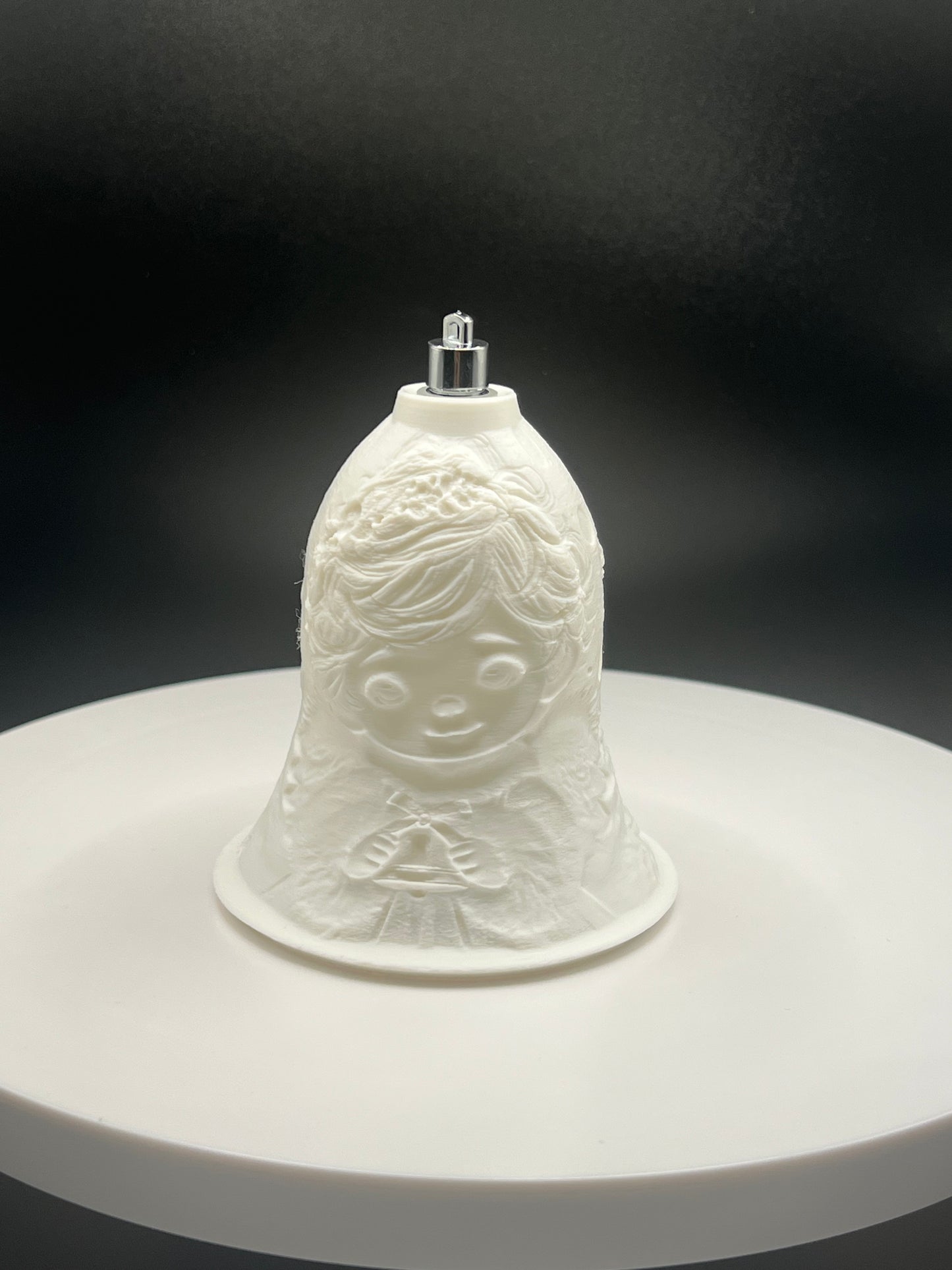 3D gedruckte Weihnachtsglocke mit Beleuchtung ( nur Bilder in Querformat )