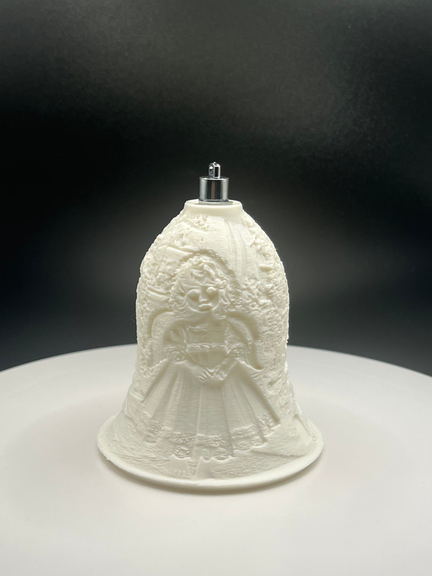 3D gedruckte Weihnachtsglocke mit Beleuchtung ( nur Bilder in Querformat )