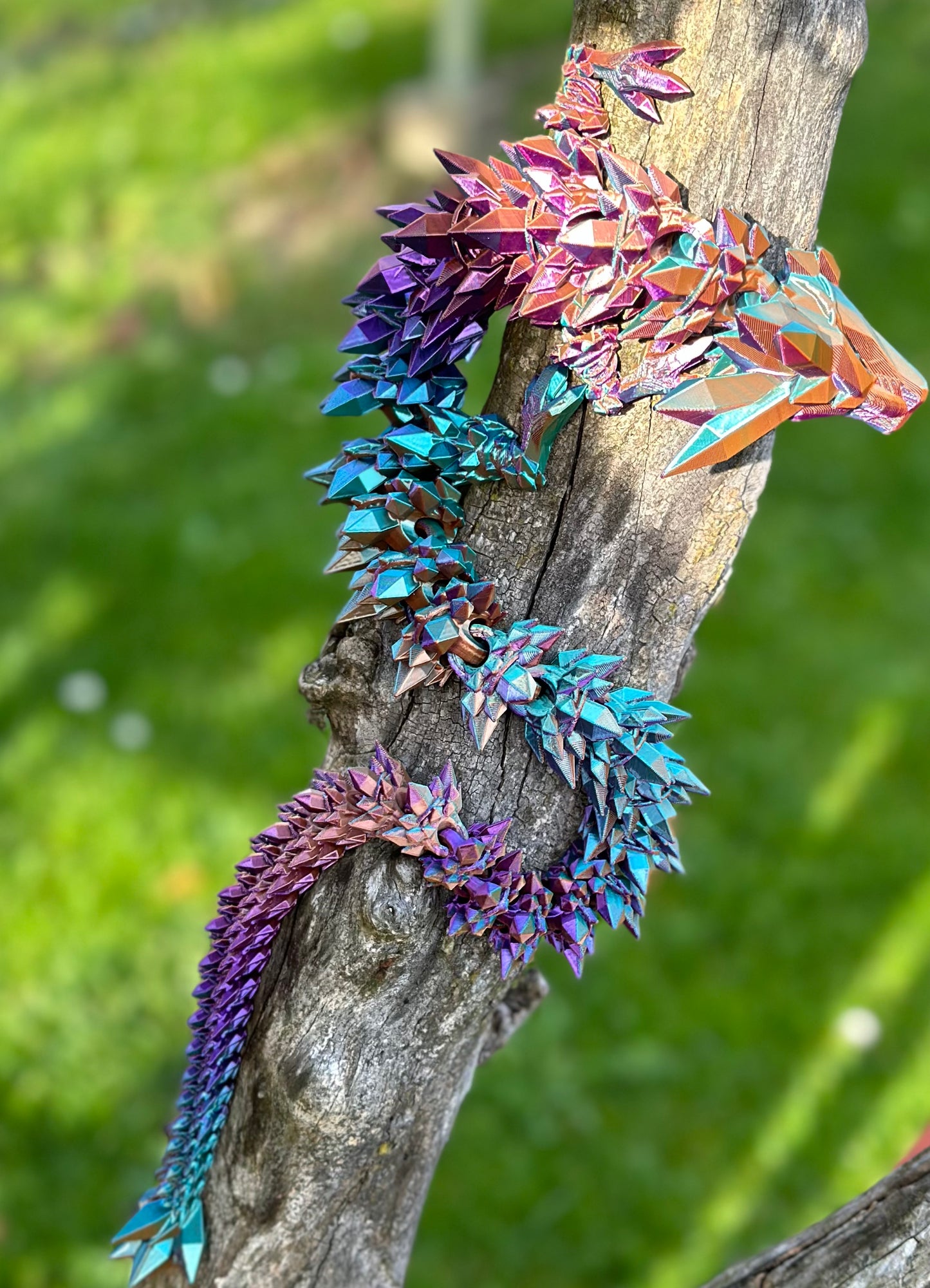 Kristall Drache ca. 62.5 cm in verschiedenen Farben