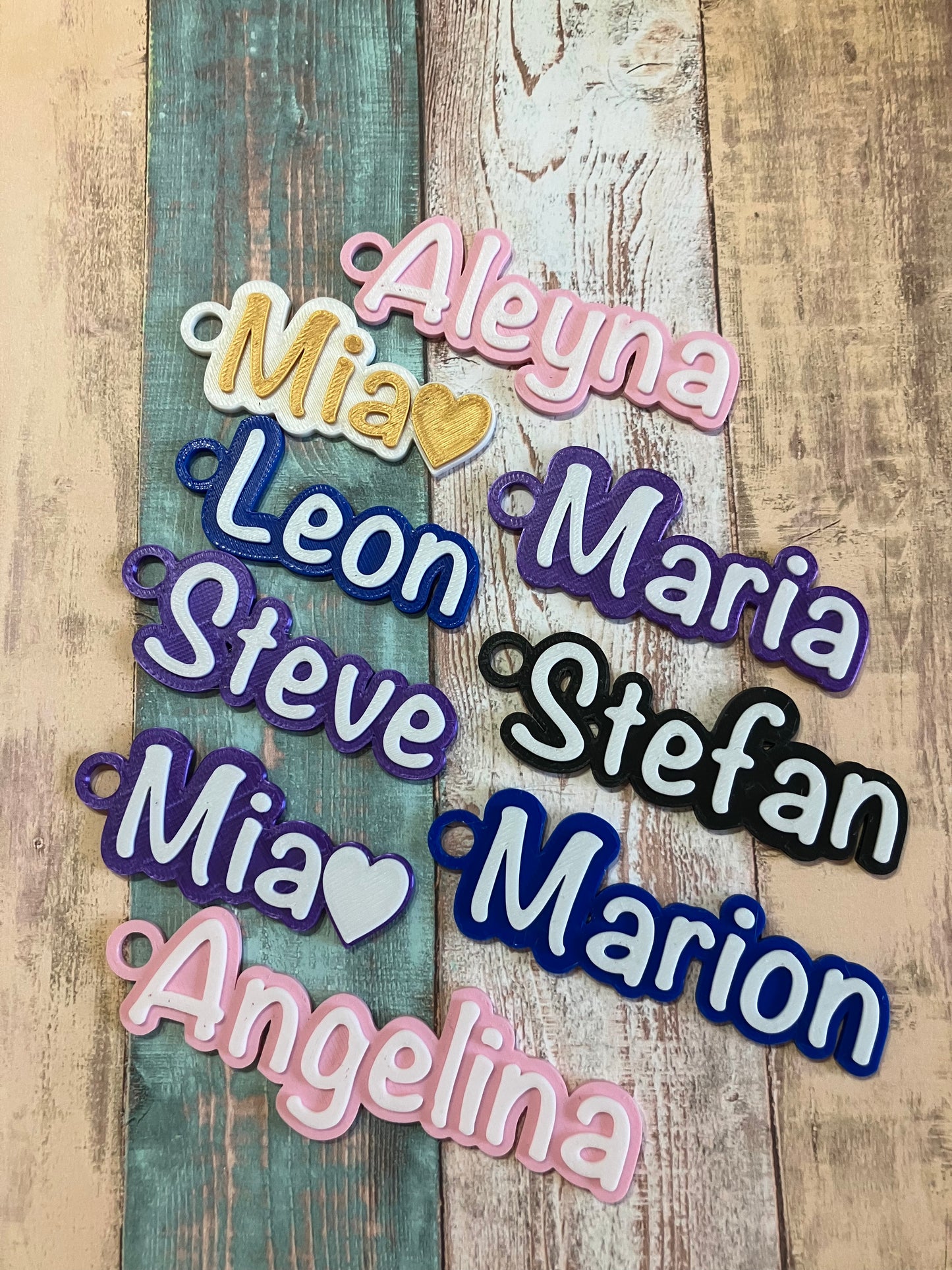 Personalisierte Schlüsselanhänger