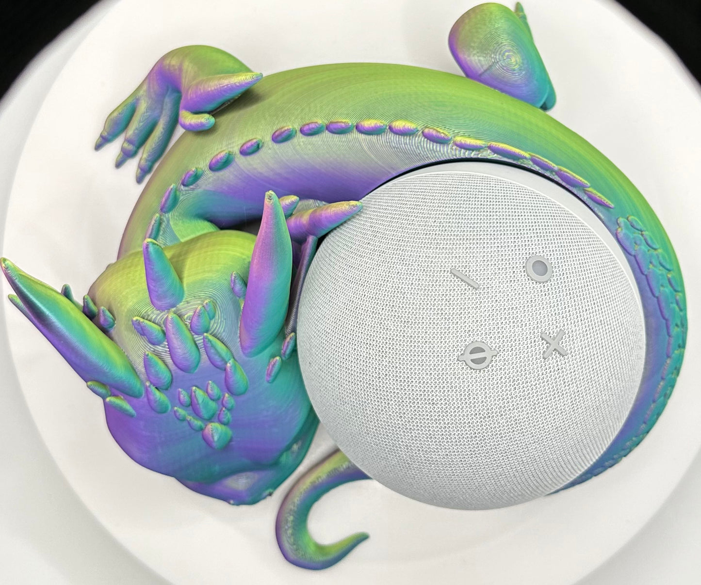 Drachenhalter für die Echo Dot 5. Generation