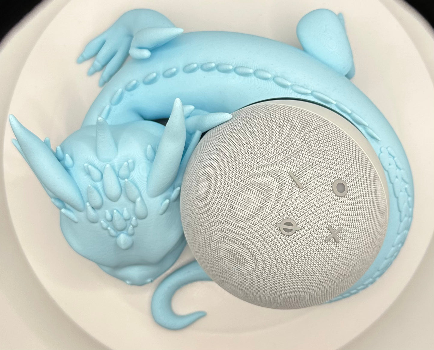 Drachenhalter für die Echo Dot 5. Generation