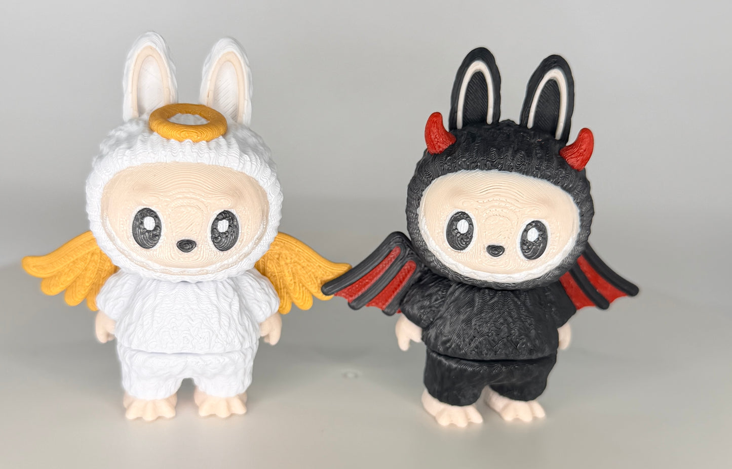 LABUBU Magnete Engel & Teufel im Set