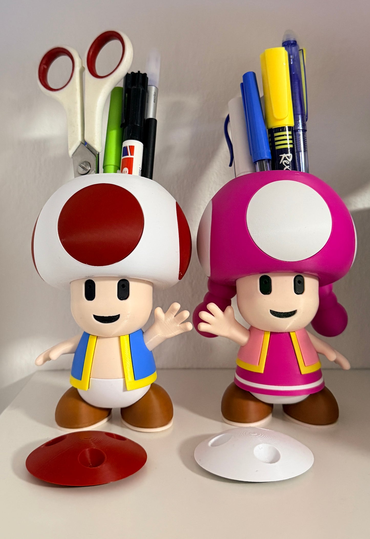 Stiftehalter Toad & Toadette