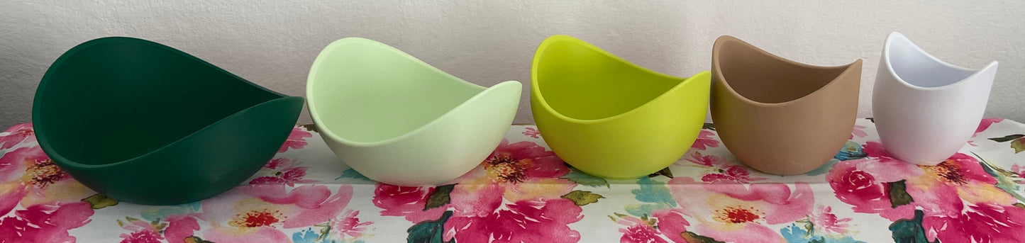 Stylische Lotusblütenschalen Set