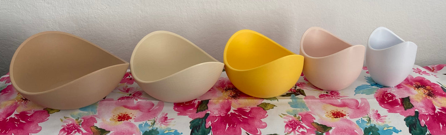 Stylische Lotusblütenschalen Set