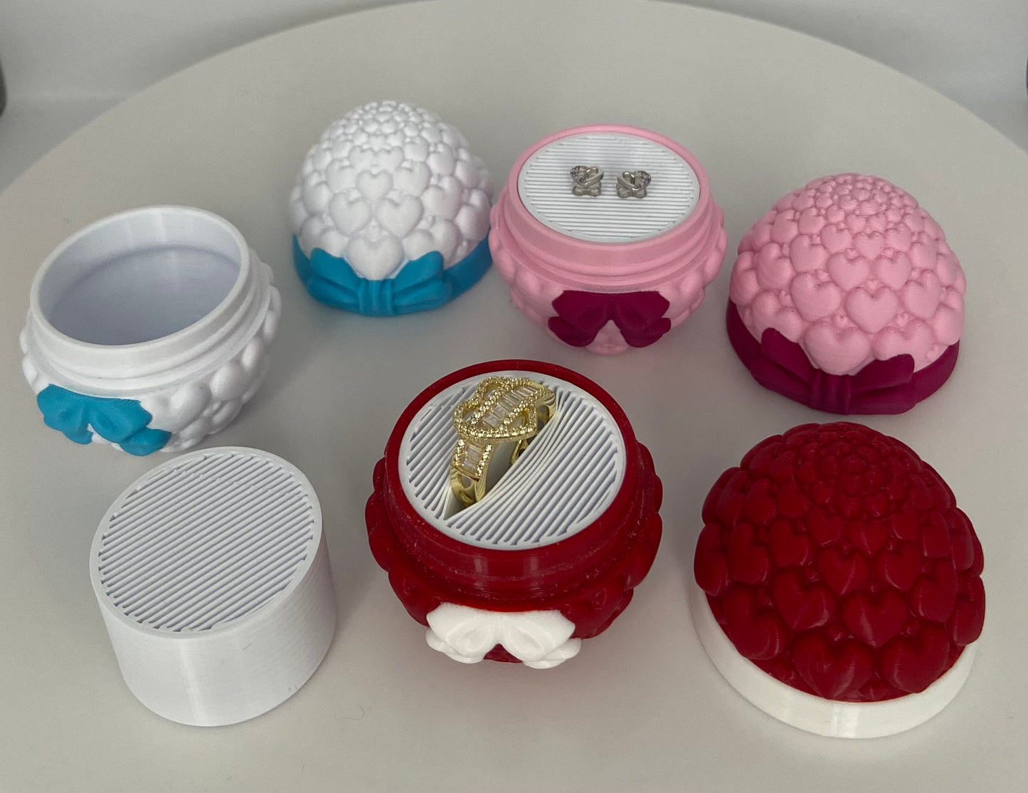 Schmuckbox mit Herzdesign – liebevoll & praktisch