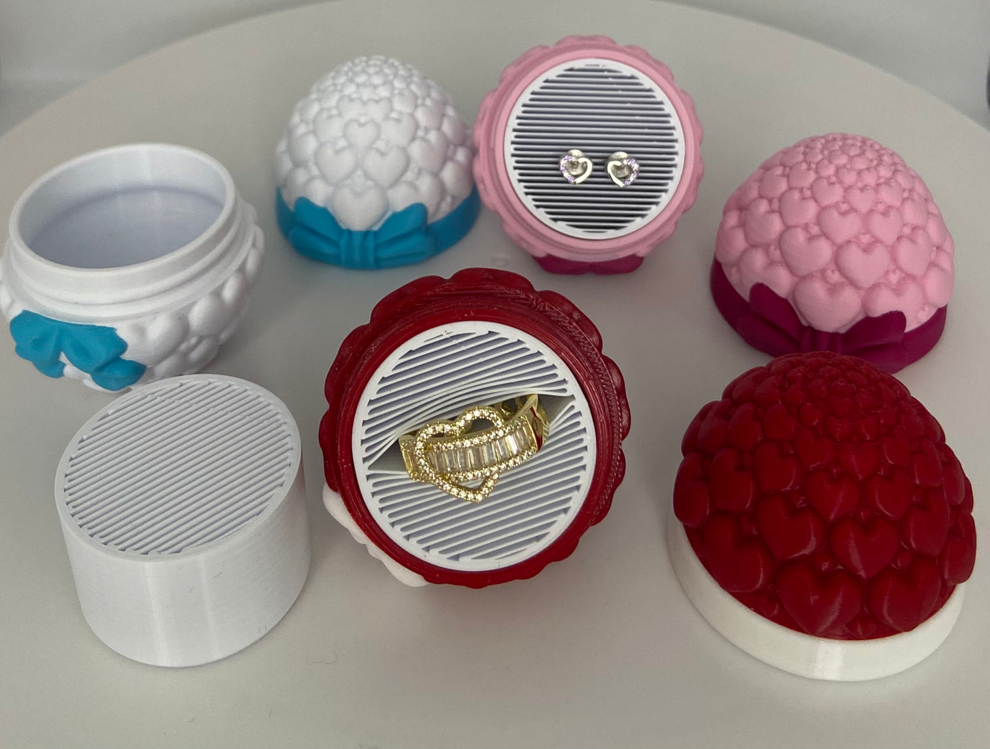 Schmuckbox mit Herzdesign – liebevoll & praktisch