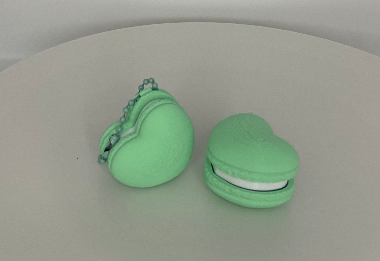 Fidget-Clicker Herz Macarons