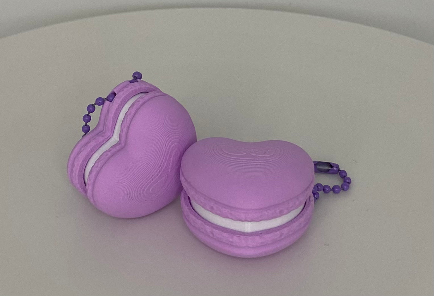 Fidget-Clicker Herz Macarons