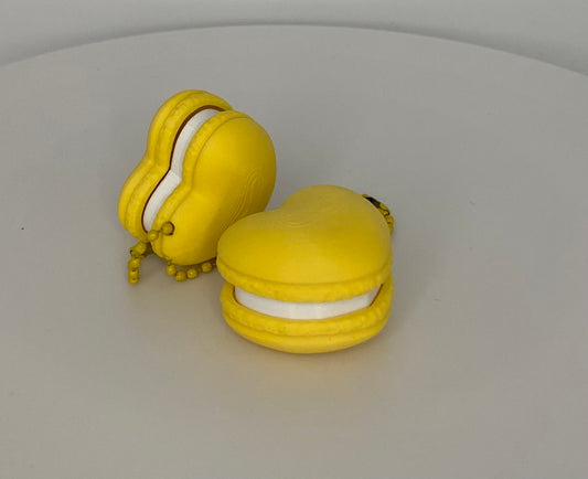 Fidget-Clicker Herz Macarons