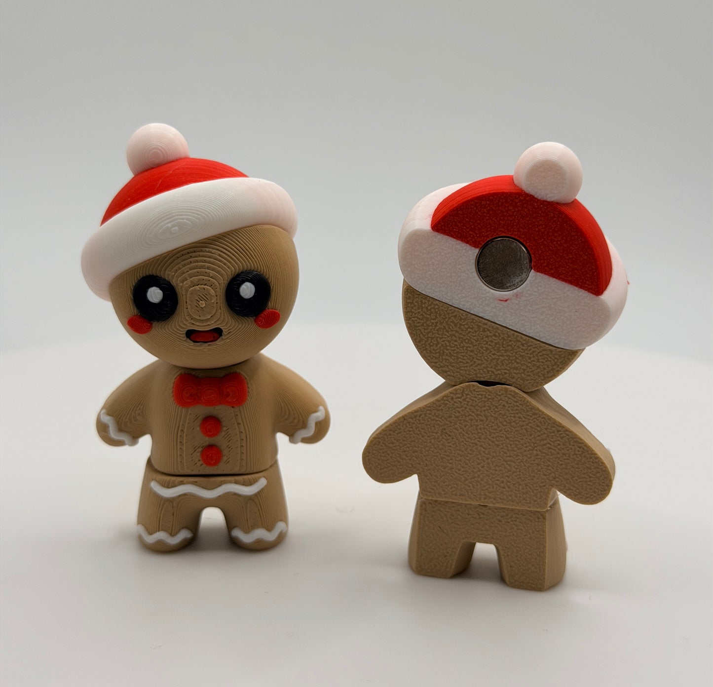 Weihnachtliche Magnete und Anhänger